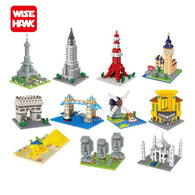 Nanoblock factory famous world architecture mini big ben Sphinx diy model micro diamond plastic building blocks toys for kids. - BRICKPICK Shop - Inspire and develop the builders of tomorrow