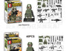 6pcs Modern Military Armed Forces SWAT Jungle Maze Mini Sences Building Blocks Children Toys Gift Compatible With Lego - BRICKPICK Shop - Inspire and develop the builders of tomorrow