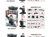 6pcs Modern Military Armed Forces SWAT Jungle Maze Mini Sences Building Blocks Children Toys Gift Compatible With Lego - BRICKPICK Shop - Inspire and develop the builders of tomorrow