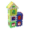 24pcs/lot Construction Toys for Children Plastic Colorful Gear Blocks Baby House Building Blocks Developmental Educational Toy - BRICKPICK Shop - Inspire and develop the builders of tomorrow