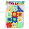 24pcs/lot Construction Toys for Children Plastic Colorful Gear Blocks Baby House Building Blocks Developmental Educational Toy - BRICKPICK Shop - Inspire and develop the builders of tomorrow