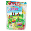 24pcs/lot Construction Toys for Children Plastic Colorful Gear Blocks Baby House Building Blocks Developmental Educational Toy - BRICKPICK Shop - Inspire and develop the builders of tomorrow