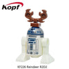 R3-D5 Reindeer Christmas R2D2 With Tray Robot BB8 Han Solo SW424 RSF7 Star Wars Building Blocks Children Gift Toys - BRICKPICK Shop - Inspire and develop the builders of tomorrow