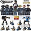 6pcs Modern Military Armed Forces SWAT Jungle Maze Mini Sences Building Blocks Children Toys Gift Compatible With Lego - BRICKPICK Shop - Inspire and develop the builders of tomorrow