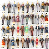 100 Model People Figures Passenegers Train Scenery 1:50 O Scale Mixed Color Pose - BRICKPICK Shop - Inspire and develop the builders of tomorrow