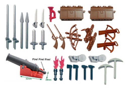 Weapon Sword for Ninja Darth Vader trooper Castle Knight Shield spear crossbow Building Block figures - BRICKPICK Shop - Inspire and develop the builders of tomorrow