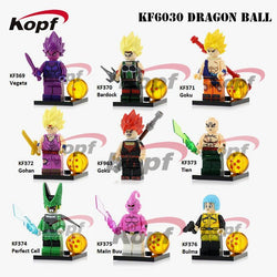LEGO Building Blocks Dragon Ball Z Figures Goku Vegeta Perfect Cell Majin Buu Gohan Bulma Bardock Bricks Kids Toys - BRICKPICK Shop - Inspire and develop the builders of tomorrow