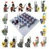 24pcs Medieval Age Castle knights Lion Golden Dragon Slive Hawk compatible Building Block Rome Warrior knight figure - BRICKPICK Shop - Inspire and develop the builders of tomorrow