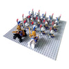 24pcs Medieval Age Castle knights Lion Golden Dragon Slive Hawk compatible Building Block Rome Warrior knight figure - BRICKPICK Shop - Inspire and develop the builders of tomorrow