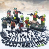 SWAT Military Figure World War II Marine Corps Army Soldiers Special Forces Building Blocks Set Compatible With LEGO Weapon - BRICKPICK Shop - Inspire and develop the builders of tomorrow