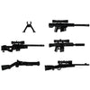 Military Swat Team Guns Weapon Pack Building Blocks City Police Soldiers Figure WW2 LEGO Military Army Builder Series Toys - BRICKPICK Shop - Inspire and develop the builders of tomorrow