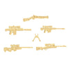 Military Swat Team Guns Weapon Pack Building Blocks City Police Soldiers Figure WW2 LEGO Military Army Builder Series Toys - BRICKPICK Shop - Inspire and develop the builders of tomorrow
