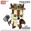 LEGO | LOZ Mini Blocks Figure Cartoon Squirrel Mermaid Bear Princess Robot Cowboy Elephant - BRICKPICK BUILDING TOYS