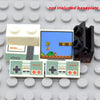 Set Printed Game Console Computer Mobile Phone 1*2 Bricks Tablet Pad Parts Building Blocks MOC City Toys for Children - BRICKPICK Shop - Inspire and develop the builders of tomorrow