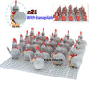 21Pcs LEGO Super Heroes Gladiatus Warriors Rome Fighters Medieval Castle Knights Building Blocks Diy Brick Toy Figures - BRICKPICK Shop - Inspire and develop the builders of tomorrow