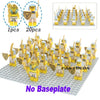 21Pcs LEGO Super Heroes Gladiatus Warriors Rome Fighters Medieval Castle Knights Building Blocks Diy Brick Toy Figures - BRICKPICK Shop - Inspire and develop the builders of tomorrow