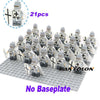 21Pcs LEGO Super Heroes Gladiatus Warriors Rome Fighters Medieval Castle Knights Building Blocks Diy Brick Toy Figures - BRICKPICK Shop - Inspire and develop the builders of tomorrow