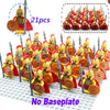 21Pcs LEGO Super Heroes Gladiatus Warriors Rome Fighters Medieval Castle Knights Building Blocks Diy Brick Toy Figures - BRICKPICK Shop - Inspire and develop the builders of tomorrow