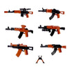 Military Swat Team Guns Weapon Pack Building Blocks City Police Soldiers Figure WW2 LEGO Military Army Builder Series Toys - BRICKPICK Shop - Inspire and develop the builders of tomorrow