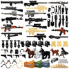 Military Swat Team Guns Weapon Pack Building Blocks City Police Soldiers Figure WW2 LEGO Military Army Builder Series Toys - BRICKPICK Shop - Inspire and develop the builders of tomorrow