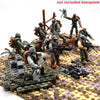 Set Game Army Soldiers Duty Military Series with Weapons Call Telescope Building Blocks Bricks Toys for Children - BRICKPICK Shop - Inspire and develop the builders of tomorrow