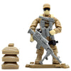Set Game Army Soldiers Duty Military Series with Weapons Call Telescope Building Blocks Bricks Toys for Children - BRICKPICK Shop - Inspire and develop the builders of tomorrow