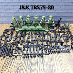6pcs Modern Military Armed Forces SWAT Jungle Maze Mini Sences Building Blocks Children Toys Gift Compatible With Lego - BRICKPICK Shop - Inspire and develop the builders of tomorrow