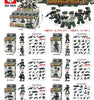 6pcs Modern Military Armed Forces SWAT Jungle Maze Mini Sences Building Blocks Children Toys Gift Compatible With Lego - BRICKPICK Shop - Inspire and develop the builders of tomorrow