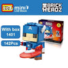 LOZ Mini Super Hero Blocks Batman Captain America Thor Iron Brick Heads Action Figure Assemblage Blocks Toys Offical Authorized - BRICKPICK Shop - Inspire and develop the builders of tomorrow
