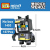 LOZ Mini Super Hero Blocks Batman Captain America Thor Iron Brick Heads Action Figure Assemblage Blocks Toys Offical Authorized - BRICKPICK Shop - Inspire and develop the builders of tomorrow