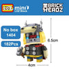 LOZ Mini Super Hero Blocks Batman Captain America Thor Iron Brick Heads Action Figure Assemblage Blocks Toys Offical Authorized - BRICKPICK Shop - Inspire and develop the builders of tomorrow
