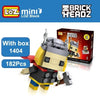 LOZ Mini Super Hero Blocks Batman Captain America Thor Iron Brick Heads Action Figure Assemblage Blocks Toys Offical Authorized - BRICKPICK Shop - Inspire and develop the builders of tomorrow