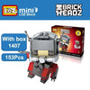 LOZ Mini Super Hero Blocks Batman Captain America Thor Iron Brick Heads Action Figure Assemblage Blocks Toys Offical Authorized - BRICKPICK Shop - Inspire and develop the builders of tomorrow