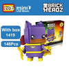 LOZ Mini Super Hero Blocks Batman Captain America Thor Iron Brick Heads Action Figure Assemblage Blocks Toys Offical Authorized - BRICKPICK Shop - Inspire and develop the builders of tomorrow