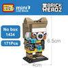 LOZ Mini Super Hero Blocks Batman Captain America Thor Iron Brick Heads Action Figure Assemblage Blocks Toys Offical Authorized - BRICKPICK Shop - Inspire and develop the builders of tomorrow