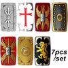 7pcs/set Medieval Knights Shields Crusader Lord of the Rings Building Blocks Bricks DIY Gifts Toys for Children LEGO - BRICKPICK Shop - Inspire and develop the builders of tomorrow