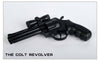 24.5cm DIY Assembled Pistol Gun Revolver Building Block Toys Gun Simulation Demolition Toy with Instructions can fire bullets - BRICKPICK Shop - Inspire and develop the builders of tomorrow