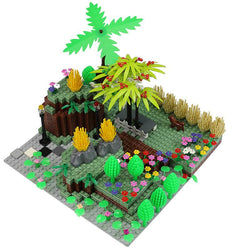 LEGO | City Block MOC Mini City Bush Trees Grass Plants Flowers LEGO - BRICKPICK BUILDING TOYS