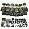 6pcs SWAT Military Army World War 2 Navy Seals Special Forces Team Soldier Building Blocks Brick Figure Educational Toy Gift Boy - BRICKPICK Shop - Inspire and develop the builders of tomorrow