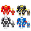 4Sets/Lot Super Heroes Marvel Avengers IronMan Hulkbusters Model Figure Blocks Compatible Legoe Building Brick Toys For Children - BRICKPICK Shop - Inspire and develop the builders of tomorrow