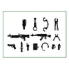 LEGO | WW2 Military Weapon Pack  MOC Army Accessory Building Blocks Soldier Figure Gun City Police SWAT Team Toys Compatible LegoINGlys - BRICKPICK BUILDING TOYS