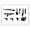 LEGO | WW2 Military Weapon Pack  MOC Army Accessory Building Blocks Soldier Figure Gun City Police SWAT Team Toys Compatible LegoINGlys - BRICKPICK BUILDING TOYS