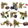 SWAT Military Figure World War II Marine Corps Army Soldiers Special Forces Building Blocks Set Compatible With LEGO Weapon - BRICKPICK Shop - Inspire and develop the builders of tomorrow