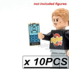 Set Printed Game Console Computer Mobile Phone 1*2 Bricks Tablet Pad Parts Building Blocks MOC City Toys for Children - BRICKPICK Shop - Inspire and develop the builders of tomorrow