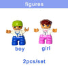 LEGO | LEGO Duploe Large Building Block bricks DIY Classic Piece Big size set Dot - BRICKPICK BUILDING TOYS