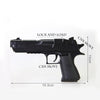DIY Building Blocks Toy Gun Desert Eagle Assembly Toy Brain Game Model Can Fire Bullets(Mung Bean) with Instruction Book - BRICKPICK Shop - Inspire and develop the builders of tomorrow