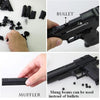 DIY Building Blocks Toy Gun Desert Eagle Assembly Toy Brain Game Model Can Fire Bullets(Mung Bean) with Instruction Book - BRICKPICK Shop - Inspire and develop the builders of tomorrow