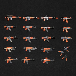 LEGO | 21pcs MOC Weapon Pack LegoINGlys Military Building Blocks SWAT Police Soldiers Figure WW2 Gun Builder Series Army Accessory Toys - BRICKPICK BUILDING TOYS
