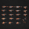 LEGO | 21pcs MOC Weapon Pack LegoINGlys Military Building Blocks SWAT Police Soldiers Figure WW2 Gun Builder Series Army Accessory Toys - BRICKPICK BUILDING TOYS