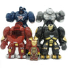 4Sets/Lot Super Heroes Marvel Avengers IronMan Hulkbusters Model Figure Blocks Compatible Legoe Building Brick Toys For Children - BRICKPICK Shop - Inspire and develop the builders of tomorrow
